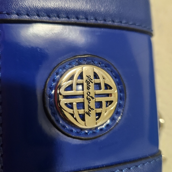 Kate Landry Blue Women's Crossbody Cellphone Size Bag - Picture 7 of 10